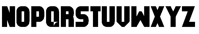 Municipal Font UPPERCASE