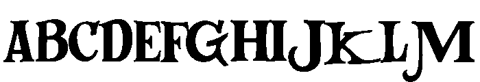 Muppet Font Font UPPERCASE