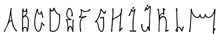 Muralha PERSONAL USE Regular FONT