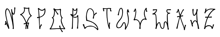 Muralha PERSONAL USE Regular Font LOWERCASE