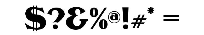 Murden CF ExtraBold Regular Font OTHER CHARS