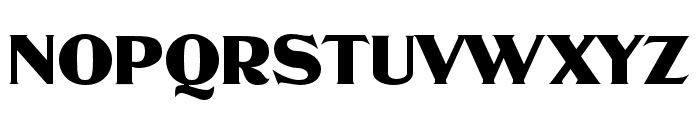 Murden CF ExtraBold Regular Font UPPERCASE