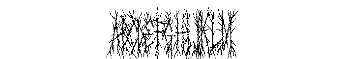 Murder Park Font UPPERCASE