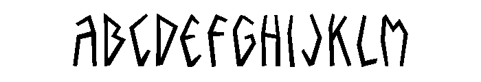 Murdja Regular Font UPPERCASE