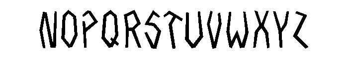 Murdja Regular Font UPPERCASE