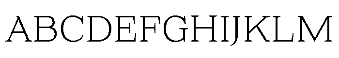 Murnion Demo Thin Font UPPERCASE