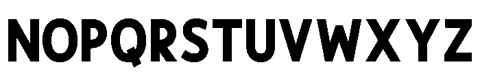 Museful Black Font UPPERCASE