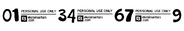 Mushbie Trial Font OTHER CHARS