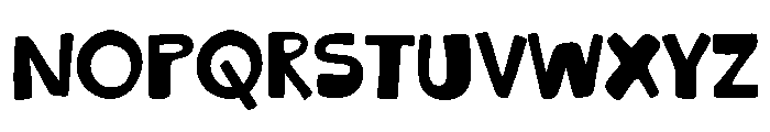 Mushbie Trial Font UPPERCASE