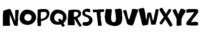 Mushbie Trial Font LOWERCASE