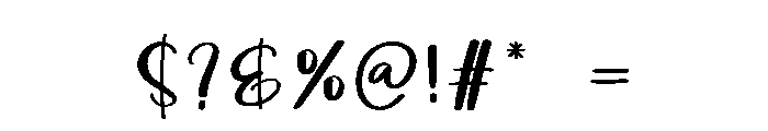 Mushroom Font OTHER CHARS