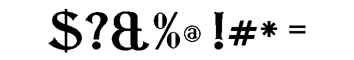 MuskegonCFSemiBold-SemiBold Font OTHER CHARS