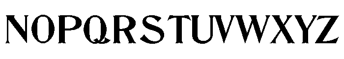 MuskegonCFSemiBold-SemiBold Font UPPERCASE