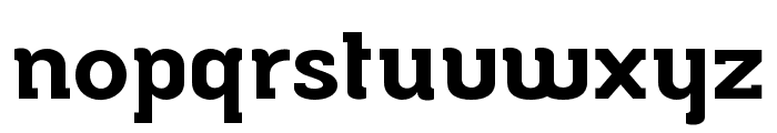 Musket-Bold Font LOWERCASE