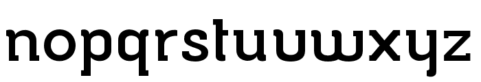Musket Font LOWERCASE