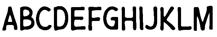Musti Font UPPERCASE