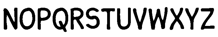 Musti Font UPPERCASE