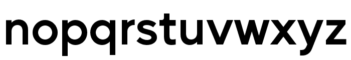 MusticaPro-SemiBold Font LOWERCASE