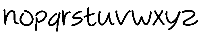 Mustika Flower Font LOWERCASE