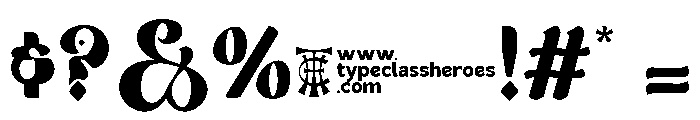 Muthainah DEMO Font OTHER CHARS