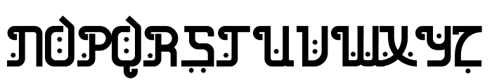 Muthalib PERSONAL USE ONLY! Font UPPERCASE