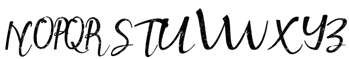 Muttung - Rustic Font UPPERCASE