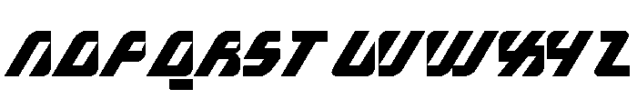 Muzino-Regular Font UPPERCASE