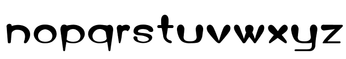 Muffintop Font LOWERCASE