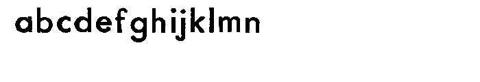 Mullino Medium Font LOWERCASE