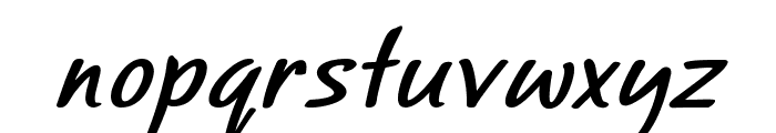 Muranso-BoldItalic Font LOWERCASE