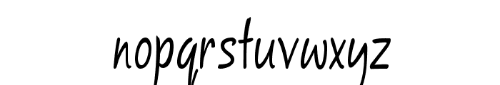 Muranso-CondensedRegular Font LOWERCASE