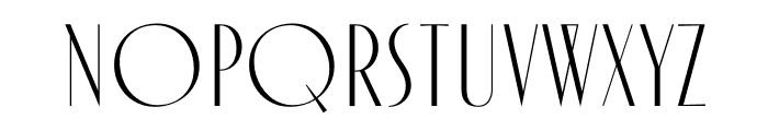 Musetta Regular Font UPPERCASE