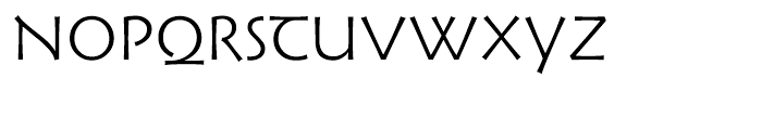 Munc Light Font UPPERCASE