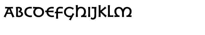 Munc SemiBold Font LOWERCASE