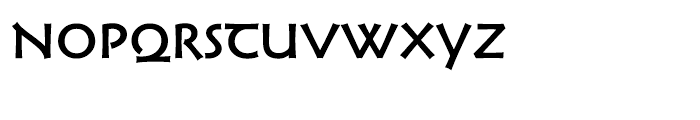 Munc SemiBold Font LOWERCASE