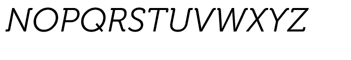 Museo 300 Italic Font UPPERCASE