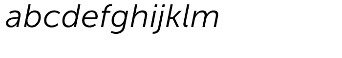 Museo Sans Cyrillic 300 Italic Font LOWERCASE