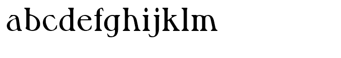 Musketeer Demibold Font LOWERCASE