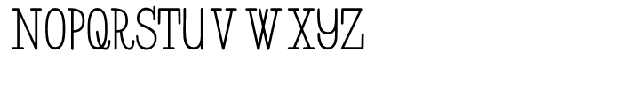 Mussa Regular Font UPPERCASE