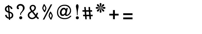 Mutamathil Regular Font OTHER CHARS