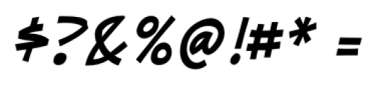 Mufferaw Italic Font OTHER CHARS