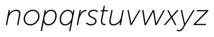 Museo Sans Cyrillic 100 Italic Font LOWERCASE