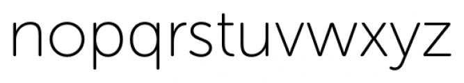 Museo Sans Rounded 100 Font LOWERCASE