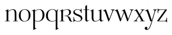 Mussica OpenType Font LOWERCASE