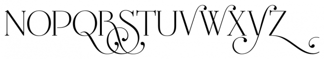 Mussica Swash Font UPPERCASE