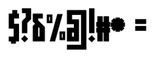 Muzarela Semi-condensed Black Font OTHER CHARS