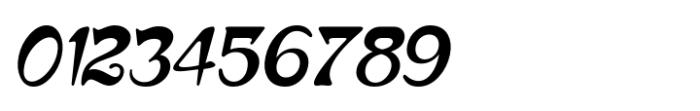 Mucha Revisited JNL Oblique Font OTHER CHARS