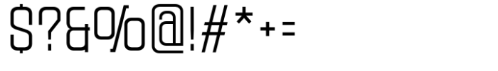 Muckley Regular Font OTHER CHARS