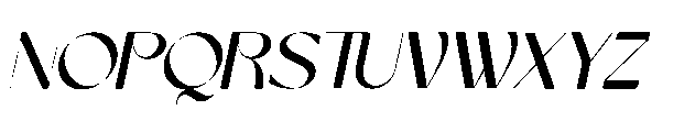 Mucks Oblique Font UPPERCASE