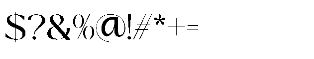 Mucks Regular Font OTHER CHARS